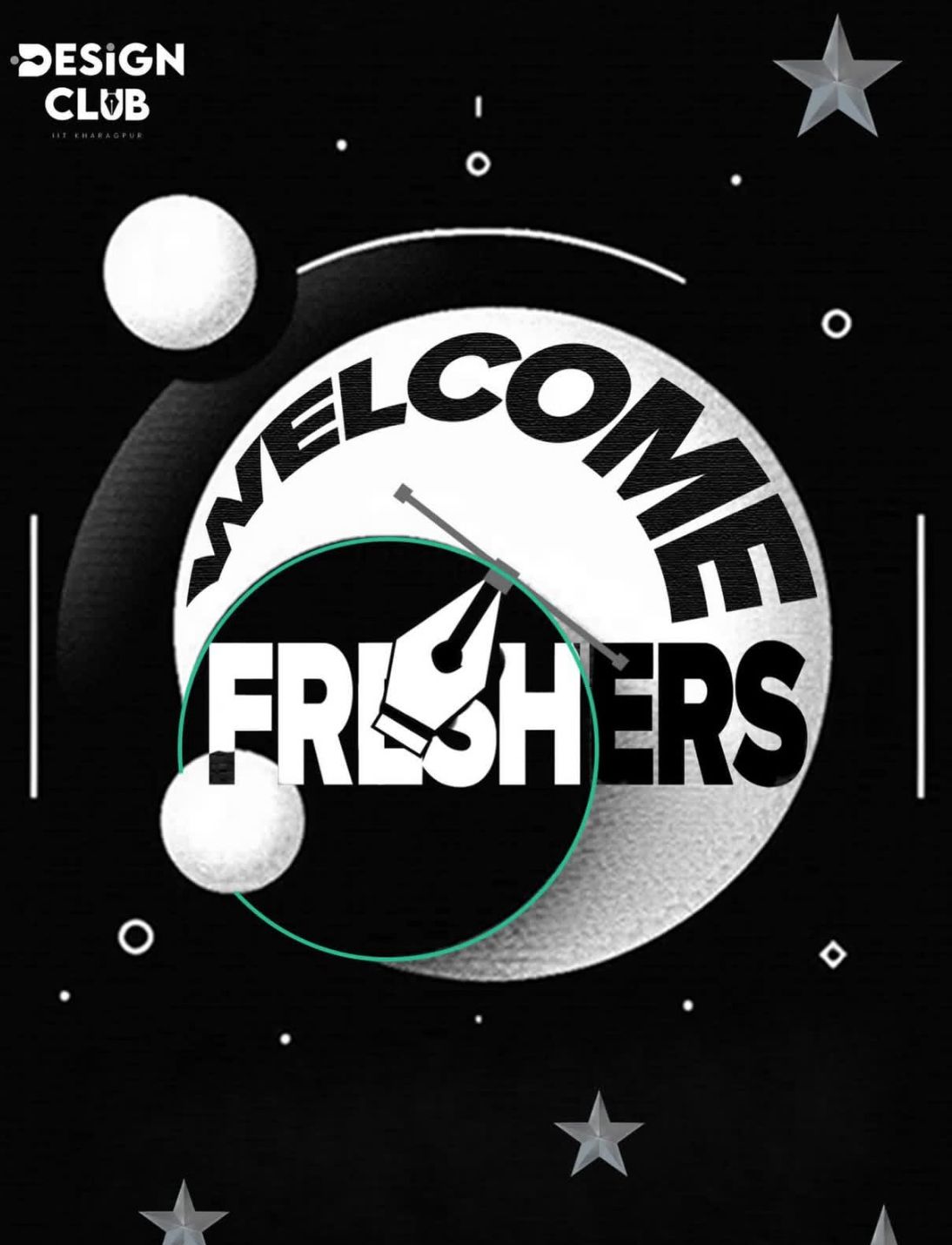 Fresher's Welcome Design